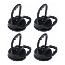 Kit 4 Puxador Ventosa Reparo Lataria Carro Amassado Sucção