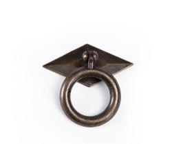 Kit 4 Puxadores Losango Ouro Velho Telis Ferragens