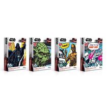 Kit 4 Quebra-Cabeças Nano 500 Pçs cada - Star Wars -Toyste - Toyster