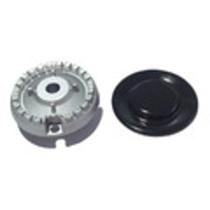 Kit 4 Queimador + 4 Tampa Fogão Brastemp Ative C/ 2gr. E 2pq