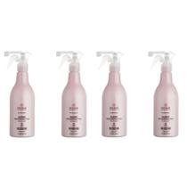 Kit 4 Queratina Cistina Super Reconstruction Dyusar 500 Ml