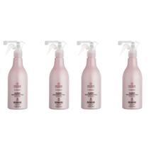 Kit 4 Queratina Cistina Super Reconstruction Dyusar 500 Ml