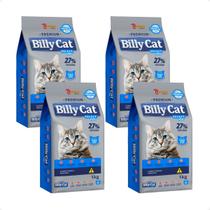 Kit 4 Ração Billy Cat Select Gatos Adultos Mix - 1Kg