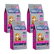 Kit 4 Ração Billy Cat Select Gatos Filhotes - 1Kg Kit 4 Ração Billy Cat Select Gatos Filhotes - 1Kg