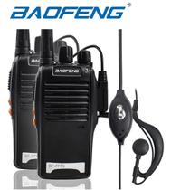 Kit 4 rádios comunicadores baofeng 777s uhf 16 canais
