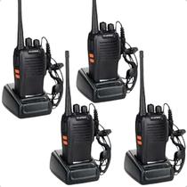 Kit 4 Rádios Comunicadores Baofeng 777S UHF 16 Canais Kit 4 Rádios Comunicadores Baofeng 777S UHF 16 Canais