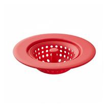 Kit 4 Ralo Ralinho Para Pia Silicone Aparar Resto De Comida
