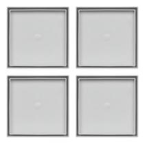 Kit 4 Ralos Oculto Grelha De Drenagem Banheiro 10x10cm Astra