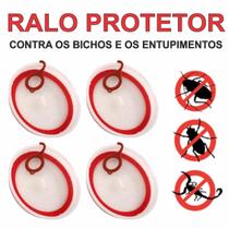 Kit 4 Ralos Protetor Anti Insetos Dengue Barata 10cm Paramax