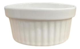 Kit 4 Ramekim Coloridos Cute Round De Porcelana 180ml
