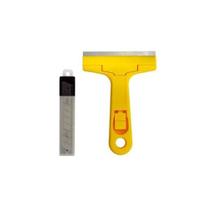 Kit 4 raspador plástico com 10 lâminas paraboni