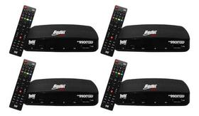 Kit 4 Receptor Bedin Sat Regional Digital Ku - Bedinsat