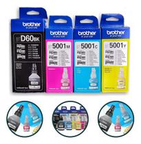 Kit 4 Refil Brother Btd60bk Bt5001 Cmyk Original Mfc-t810w