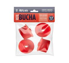 Kit 4 Refil Bucha Para Garfo Duplo Profissional At3646 Atlas