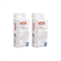 Kit 4 Refil Canudo Garrafa Infantil Funtainer Thermos F401
