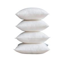 Kit 4 Refil Enchimento para Almofada Fibra Siliconizada 45 x 45 cm