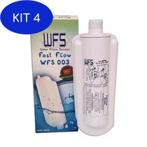 Kit 4 Refil Filtro Para Purificadores De Água Latina 3 - WFS