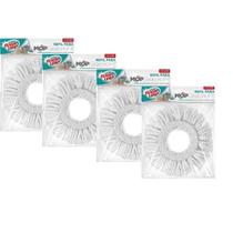 Kit 4 Refil Microfibra Esfregão Mop Fit e Odyssey Fit Flash Limp RMOP5011