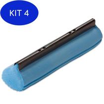 Kit 4 Refil Para Rodo Mágico 27 Cm Esponja Absorvente