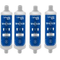Kit 4 Refil Top Multifilter Rosca 1/2" Código 1137 Compatível com instalações com rosca ou engates de 1/2"