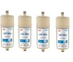 KIT 4 Refil Top Web Filtro Purificadores Bliss e Hf By Hebe