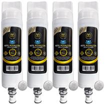Kit 4 Refil Vela Filtro Consul Cpc31 Cpc31ab Cpc31af Compatível Branco