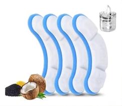 Kit 4 Refis de Filtro Bebedouro Purificador Fonte De Água Gato Cão Pet Cães Carvão Ativado - Newpet