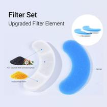 Kit 4 Refis de Filtro Bebedouro Purificador Fonte De Água Gato Cão Pet Cães
