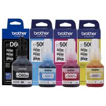 Kit 4 Refis de tinta BtD60 Bt5001 DCPT420W DCPT510W DCPT520W DCPT710W DCPT720DW DCPT820DW MFCT910DW HLT4000DW