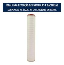 Kit 4 Refis Plissado 20 Absoluto 0.22 Micras Bacteriológico Branco