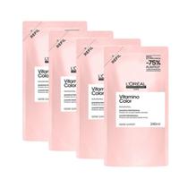 Kit 4 Refis Shampoo Vitamino Color 240ml