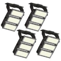 Kit 4 Refletor 400w Holofote Led Osram 36000lm Ip66 Combate