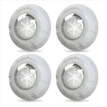 Kit 4 refletor 9w rgb lxp