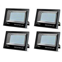 Kit 4 Refletor Holofote Super LED 100W Verde IP67 Bivolt Kit 4 Refletor Holofote Super LED 100W Verde IP67 Bivolt
