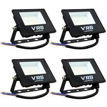 Kit 4 Refletor Led 50w Holofote Branco Frio 6500k IP67 Bivolt VRS Lighting