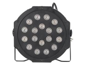 Kit 4 Refletor Led Par 64 Rgb 18 Leds De 1w, Digital, Strobo Kit 4 Refletor Led Par 64 Rgb 18 Leds De 1w, Digital, Strobo
