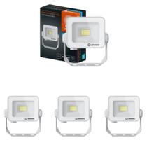 Kit 4 Refletores Led Floodlight Compact Core ip65 Branco 10w 5000k Osram