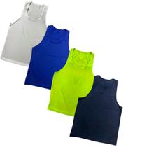 Kit 4 Regata Masculino Nadador Musculação Academia Atacado Kit 4 Regata Masculino Nadador Musculação Academia Atacado