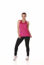 Kit 4 Regatas Feminina Mesh Dry Fit Fitness Sortido