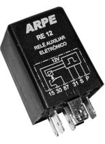 Kit 4 Rele Re12 Auxiliar Eletrônico Ligação Um Toque 12volts
