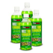 KIT 4 Removedor Ferrugem Oxidação Corrosão de Metais 500ml Togmax