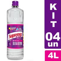 Kit 4 Removedor Multiuso Suprema 6 em 1 Florata 1L