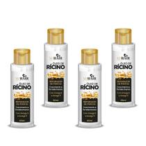 KIT 4 Reparador de Pontas Óleo de Ricino Crescimento Mahair KIT 4 Reparador de Pontas Óleo de Ricino Crescimento Mahair