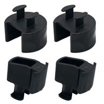 Kit 4 Reparo Buchas Tampa Traseira Caçamba Courier 1997 a 2013 Todas