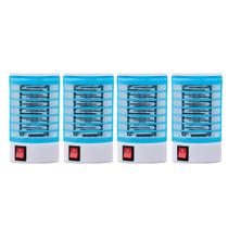 Kit 4 Repelente Lampada Elétrica Mata Mosquito Bivolt