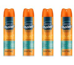 Kit 4 Repelente Spray Protect Above Secagem Rápida 150Ml