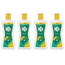 Kit 4 Repelente XO Inseto Deet 200ML SPRAY 10H de Proteçao