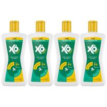 Kit 4 Repelente Xo Inseto Loção Hidratante Contra Mosquitos Alta Proteção Não Oleoso Cimed 200ml