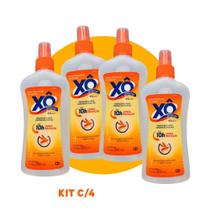 Kit 4 Repelentes Insetos Spray Xô Inseto 15% Deet 10h 200ml
