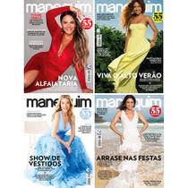 Kit 4 Revistas Manequim Corte e Costura Com 220 Moldes Fácil Kit 4 Revistas Manequim Corte e Costura Com 220 Moldes Fácil
